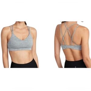 OLD NAVY Light Support Strappy Sports Bra (New)